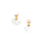 Load image into Gallery viewer, Franck Herval Maria Mother Of Pearl Clip Earrings
