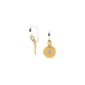 Franck Herval Justine Beaded Hooks Earrings