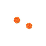 Load image into Gallery viewer, Franck Herval Cléa Flower Stud Earrings
