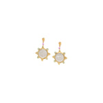 Load image into Gallery viewer, Franck Herval Gabrielle Small Ball Post Dangle Earrings
