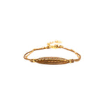 Load image into Gallery viewer, Franck Herval Sherine Oval Bracelet With Thread
