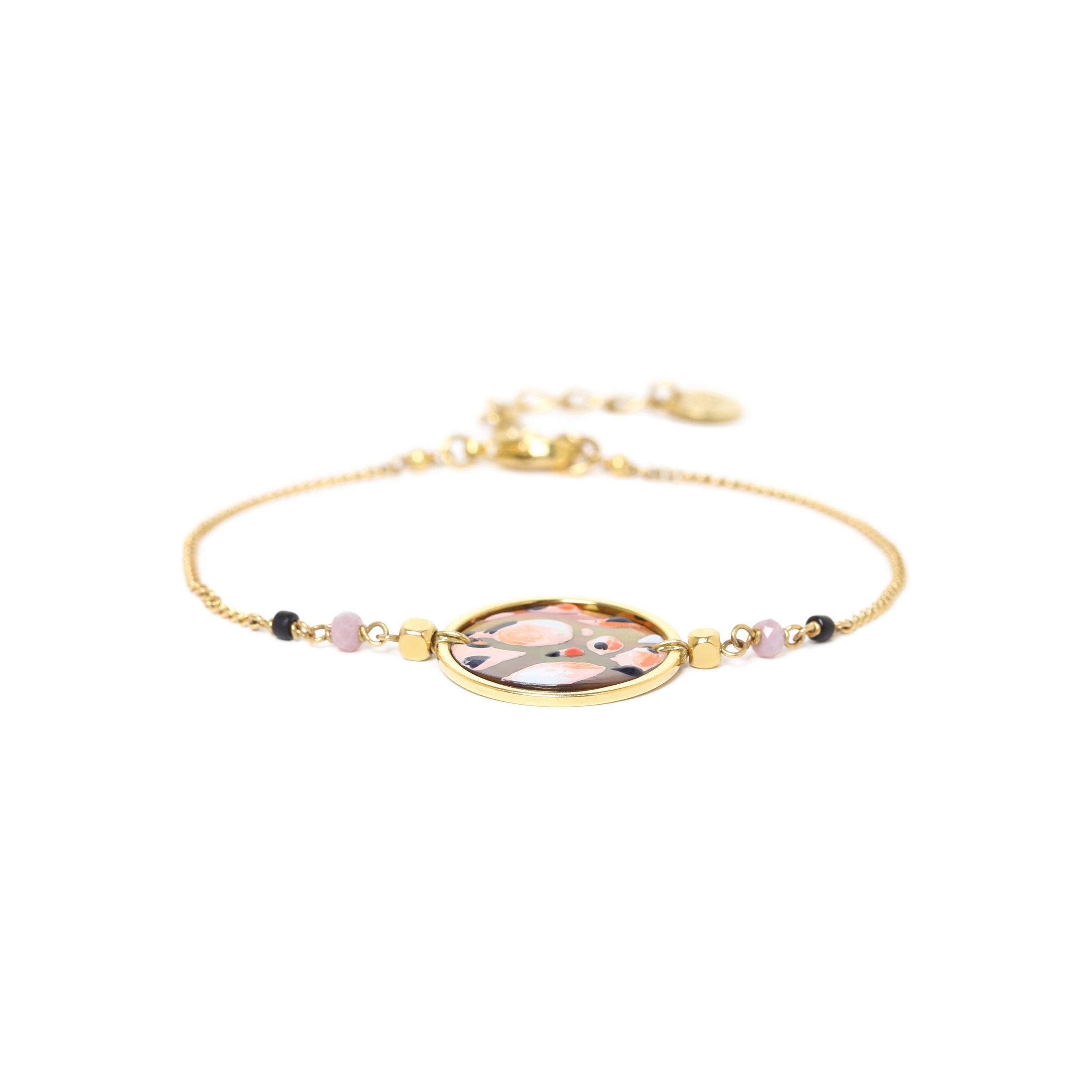 Franck Herval Leona Simple Disc Bracelet