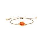 Load image into Gallery viewer, Franck Herval Cléa Flower Macrame Bracelet
