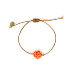 Load image into Gallery viewer, Franck Herval Cléa Flower Macrame Bracelet
