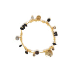 Load image into Gallery viewer, Franck Herval Malia Stretch Bracelet (Black)
