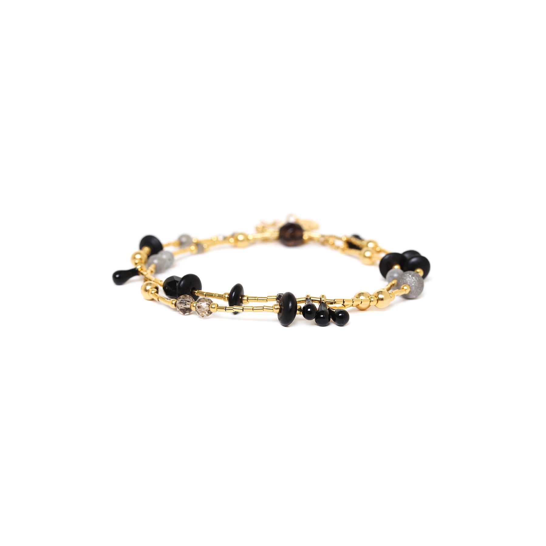 Franck Herval Malia 2 In 1 Bracelet (Black)