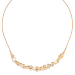 Load image into Gallery viewer, Franck Herval Becky White Arc Short Necklace
