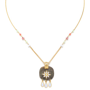 Franck Herval Alexa Square Pendant Necklace