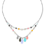 Load image into Gallery viewer, Franck Herval Dita 2 In 1 Necklace
