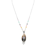 Load image into Gallery viewer, Franck Herval Dita Long Necklace With Pendant
