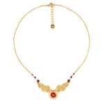 Load image into Gallery viewer, Franck Herval Appoline 3 Elements Short Necklace (Cherry)
