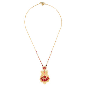 Franck Herval Appoline Y Necklace (Cherry)