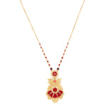 Load image into Gallery viewer, Franck Herval Appoline Y Necklace (Cherry)
