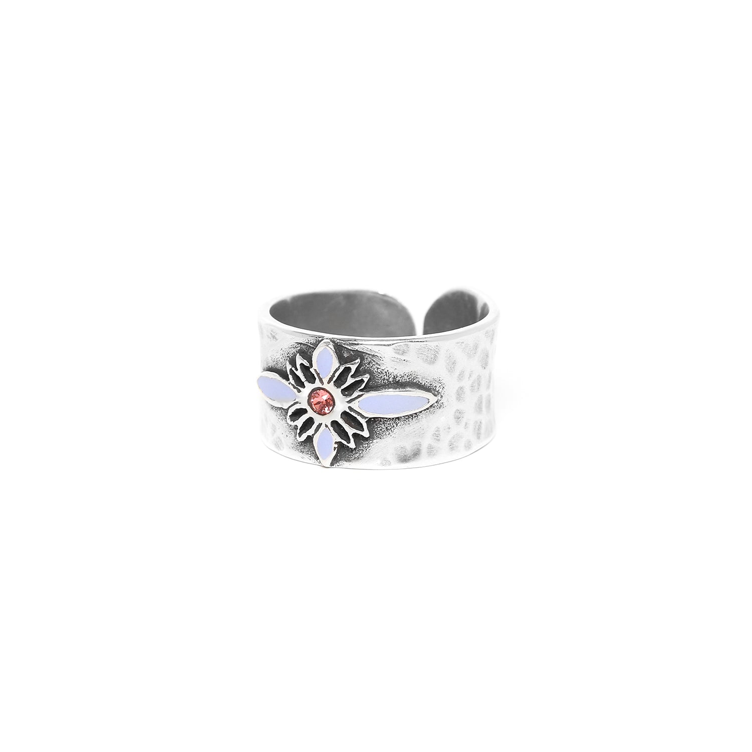 Franck Herval Dita Flower Metal Ring