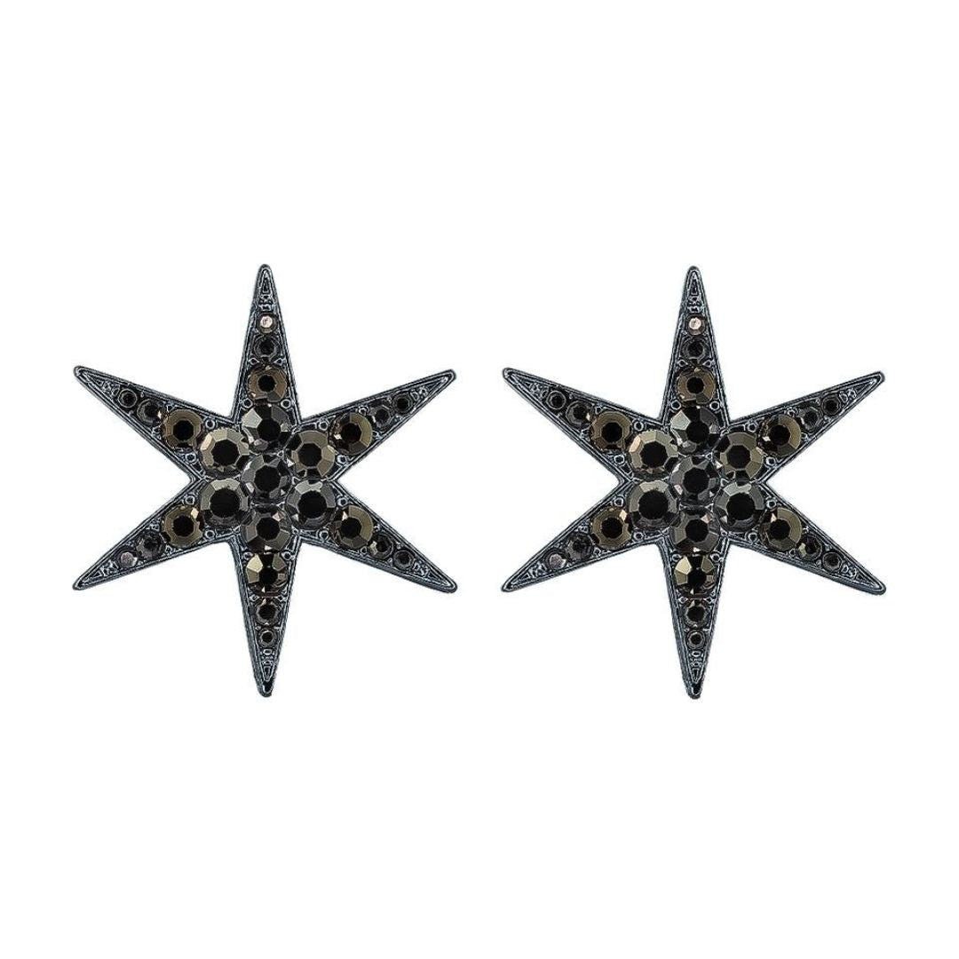 loveRocks Mega Crystal Encrusted Star Stud Earring