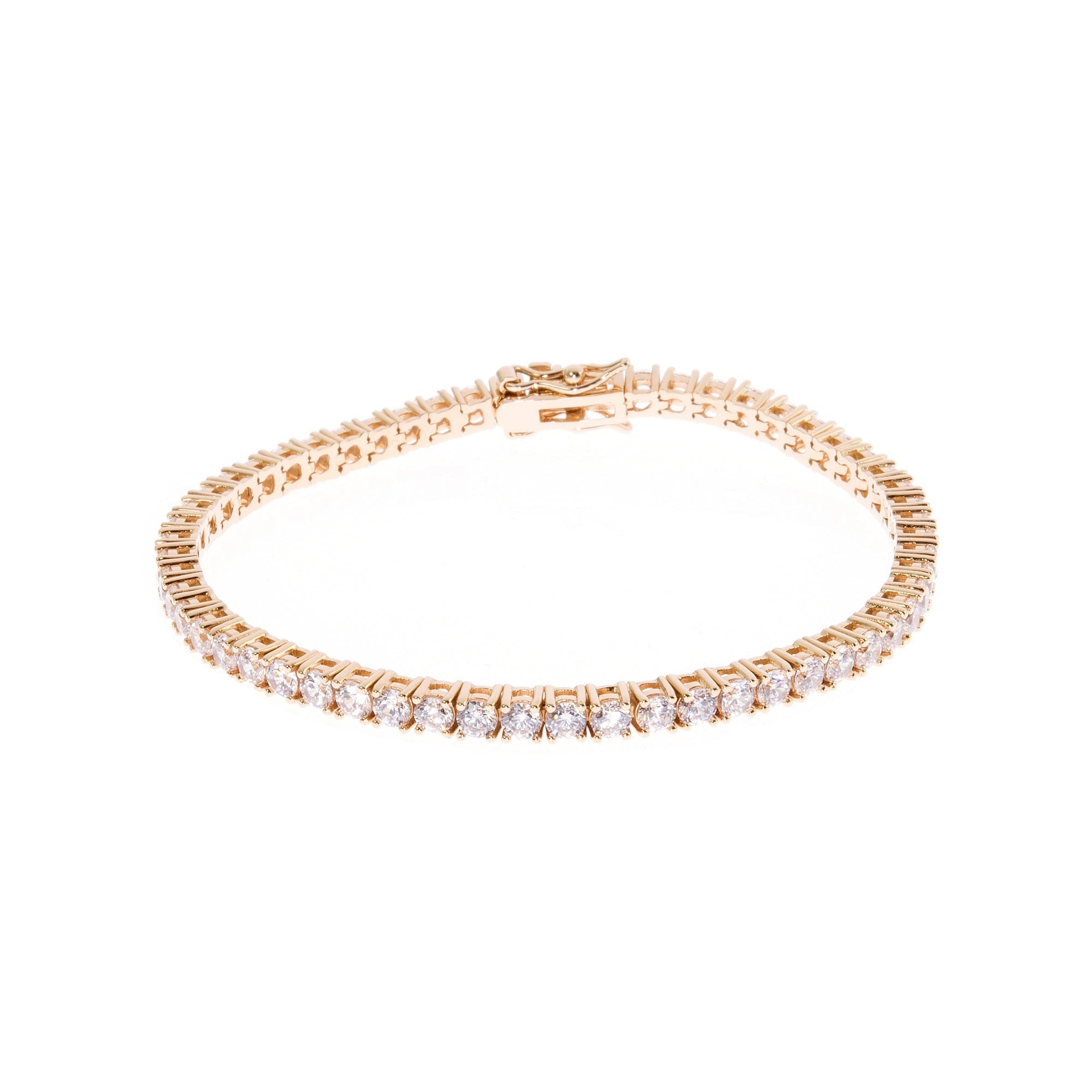 Carla Gold Tennis Bracelet