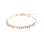 Load image into Gallery viewer, Ella Gold Tennis Bracelet
