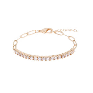 Ella Gold Tennis Bracelet