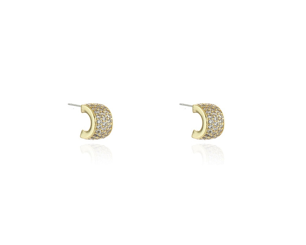 Lily Gold Hoop Earrings