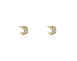 Lily Gold Hoop Earrings