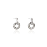 Load image into Gallery viewer, Elana Silver Drop Earrings
