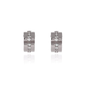 Matice Silver Clip On Earrings