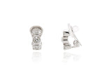 Load image into Gallery viewer, Terri Silver Clip On Earrings
