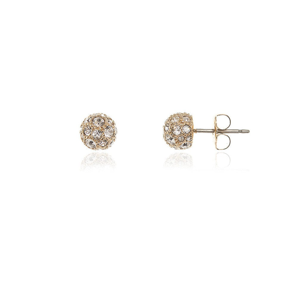 Pom Pom Gold Earrings