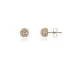 Load image into Gallery viewer, Pom Pom Gold Earrings
