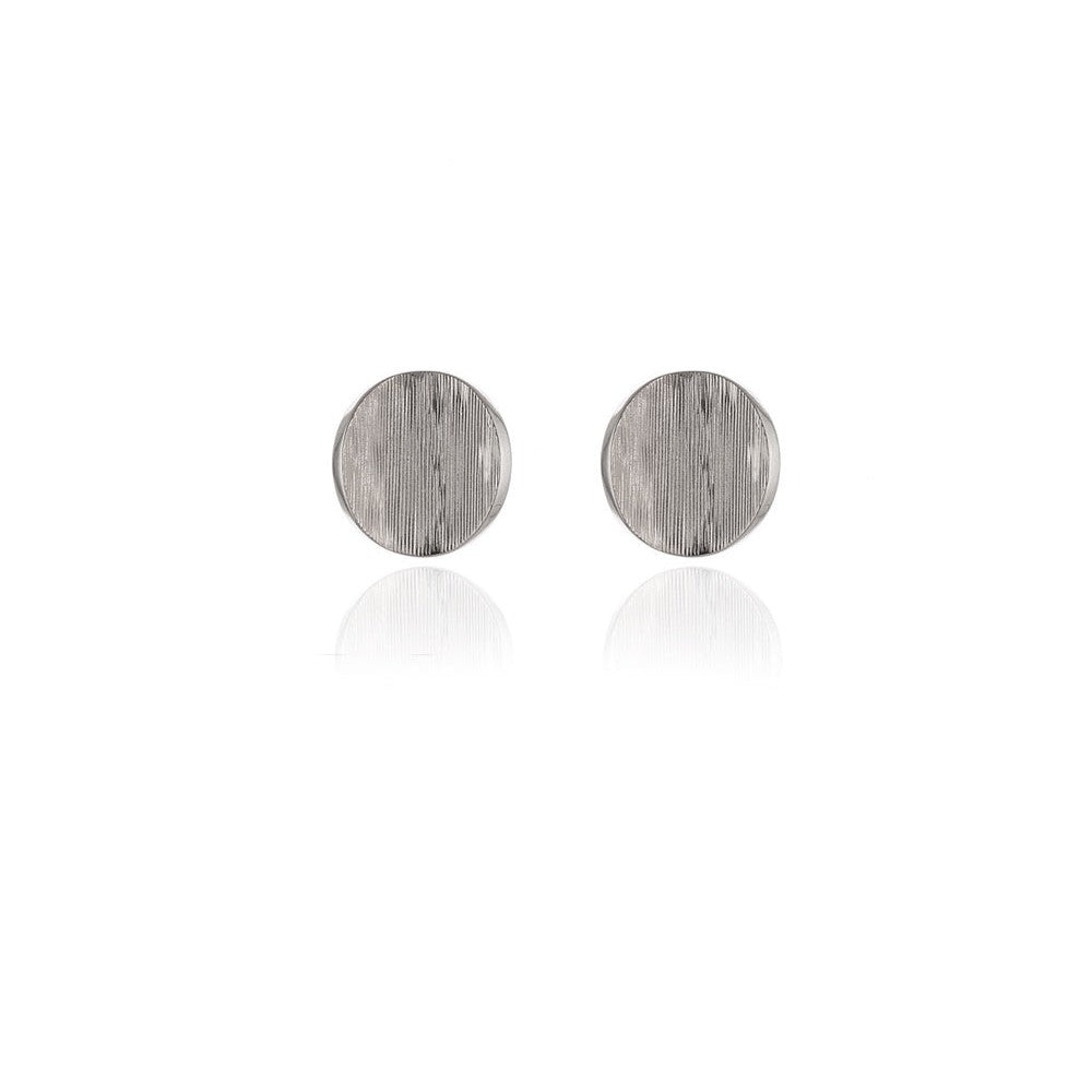 Caspain Silver Clip On Earrings