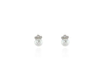 Load image into Gallery viewer, Hilda Pearl Silver Earrings
