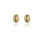 Load image into Gallery viewer, Vega Polished Gold Clip On Earrings
