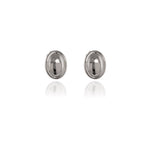 Load image into Gallery viewer, Vega Polished Silver Clip On Earrings
