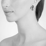 Load image into Gallery viewer, Laine Polished Silver Clip On Earrings
