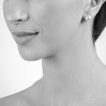 Load image into Gallery viewer, Mac 10 Platinum Pearl Earrings
