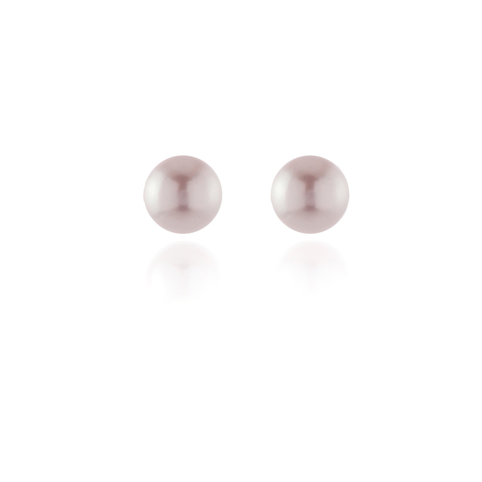 Mac 8 Rose Pearl Earrings