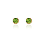 Load image into Gallery viewer, Thisbe Gold Peridot Earrings
