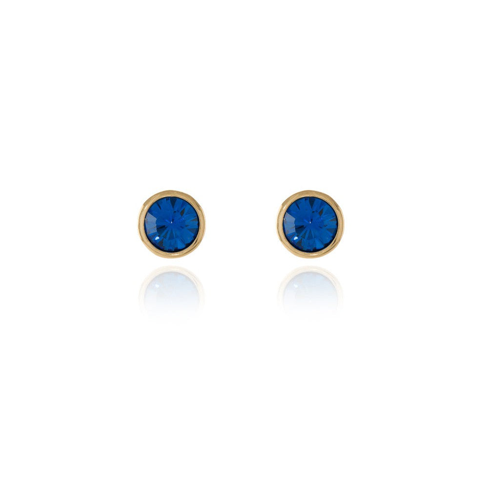 Thisbe Gold Sapphire Earrings