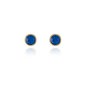 Thisbe Gold Sapphire Earrings