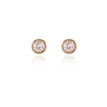 Load image into Gallery viewer, Thisbe Vintage Rose Gold Earrings
