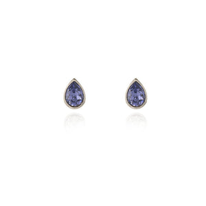 Ran Silver Tanzanite Earrings