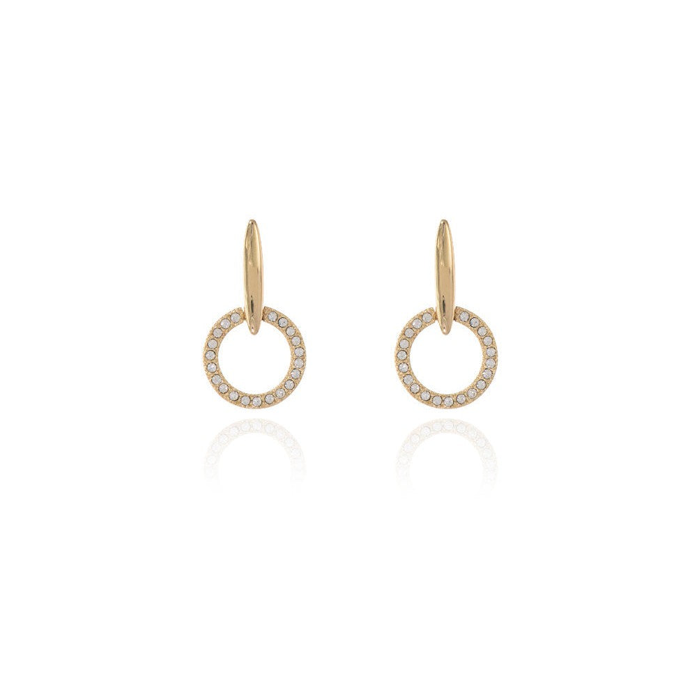 Lara Drop Gold Earrings