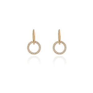 Lara Drop Gold Earrings