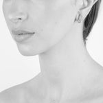 Load image into Gallery viewer, Lara Simple Stud Silver Earrings
