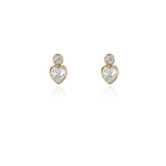 Load image into Gallery viewer, Posy Simple Gold Earrings
