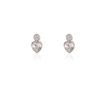 Load image into Gallery viewer, Posy Simple Silver Earrings
