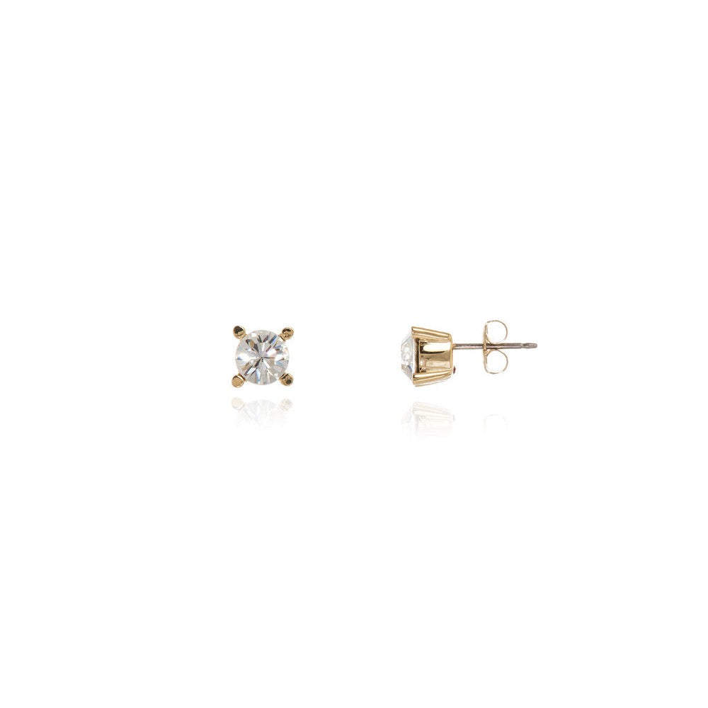 Laine 6mm Gold Earrings