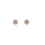 Load image into Gallery viewer, Chikle Vintage Rose Gold Earrings
