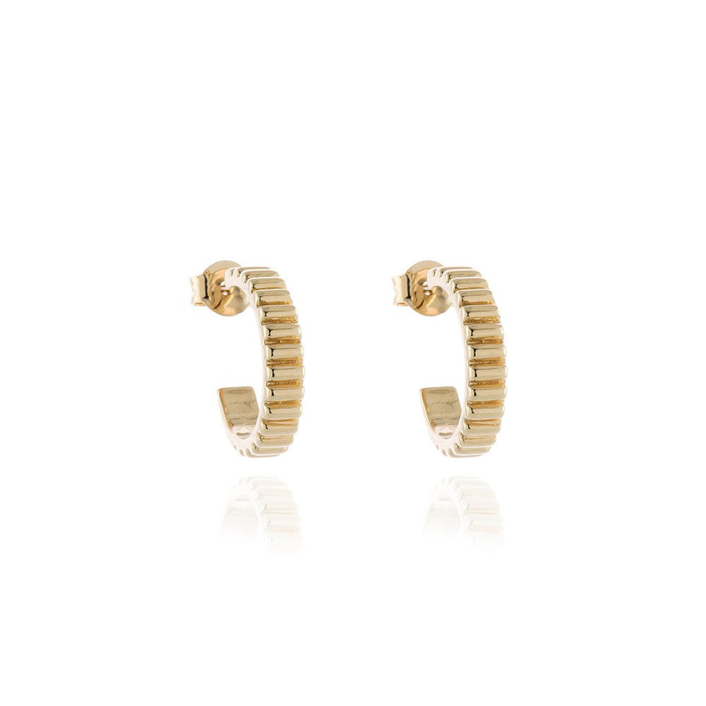 Ricci Gold Hoop Earrings