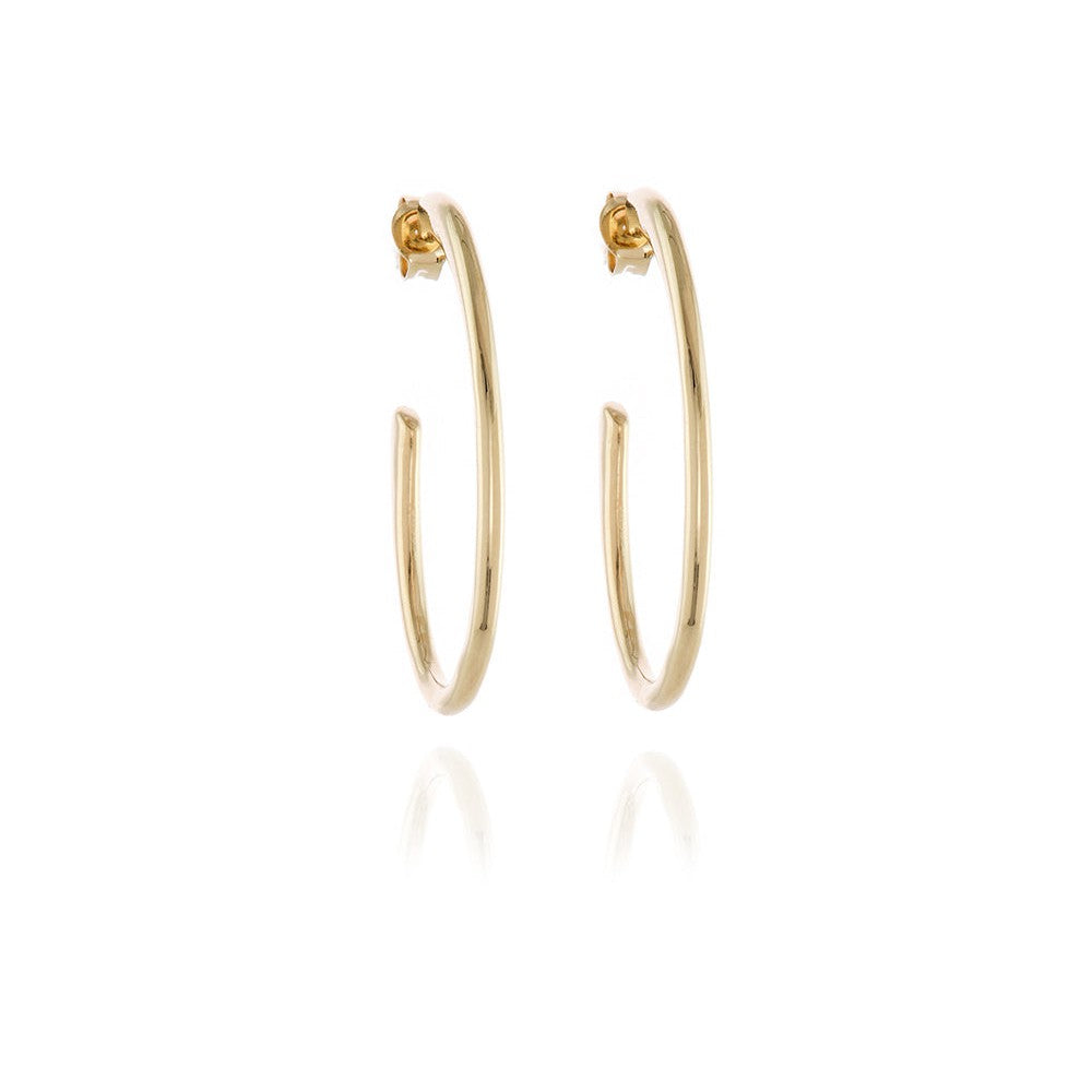 Palila Gold Hoop Earrings